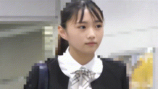 y027【無料エロ動画】（黒ボレロベージュリボンちゃん027） エロGIF 1