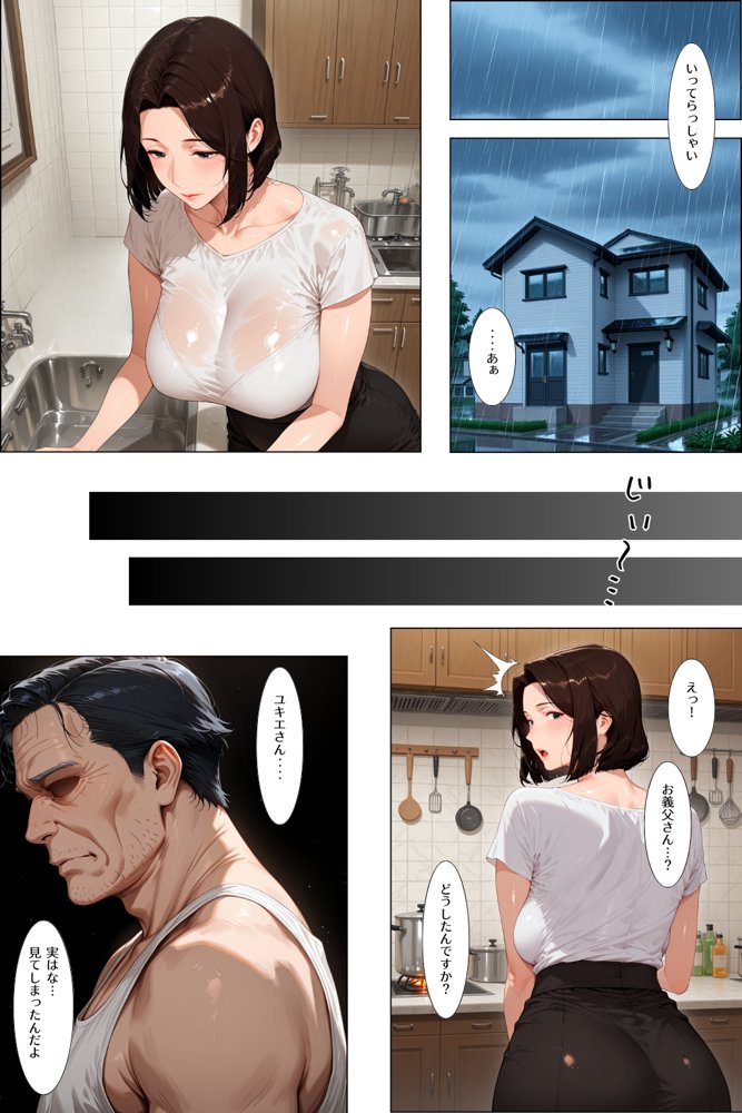 レスられ妻が義父に寝取られ孕む噺 無料エロ漫画 raw