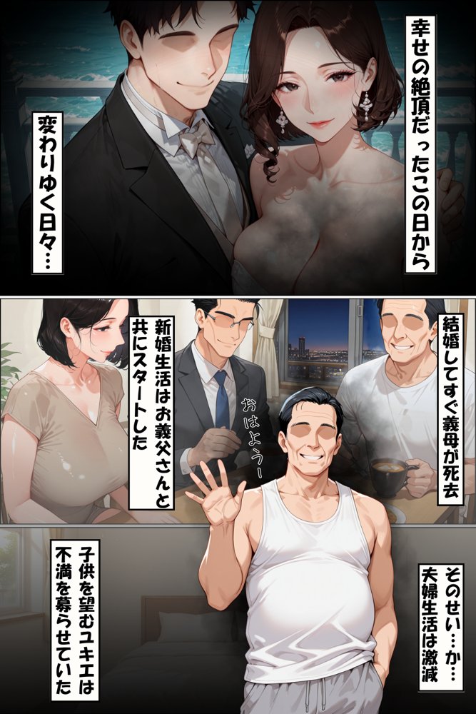 レスられ妻が義父に寝取られ孕む噺 無料エロ漫画 raw