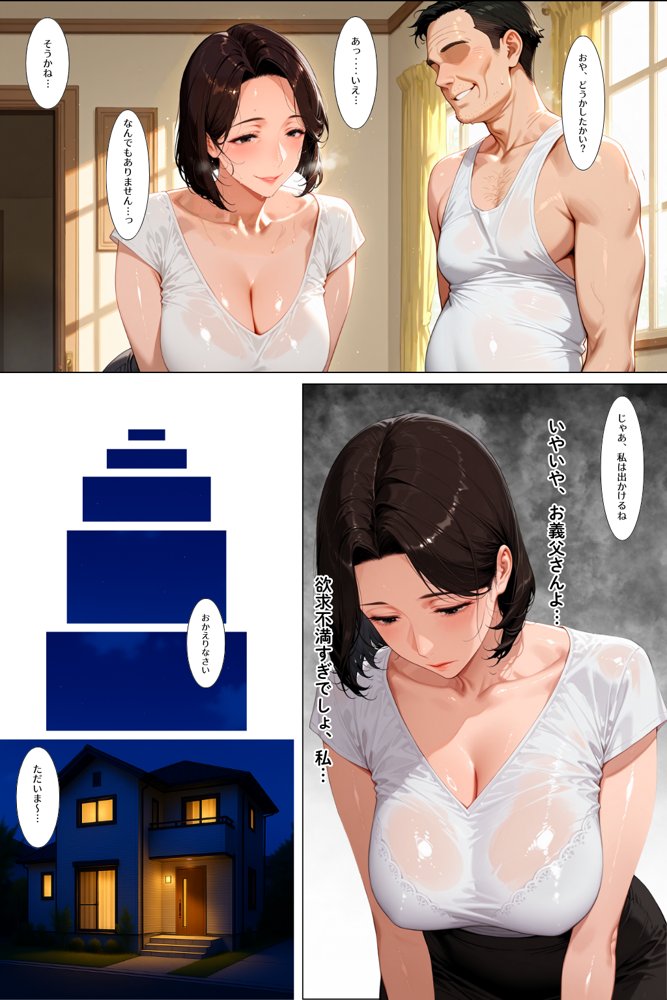 レスられ妻が義父に寝取られ孕む噺 無料エロ漫画 raw