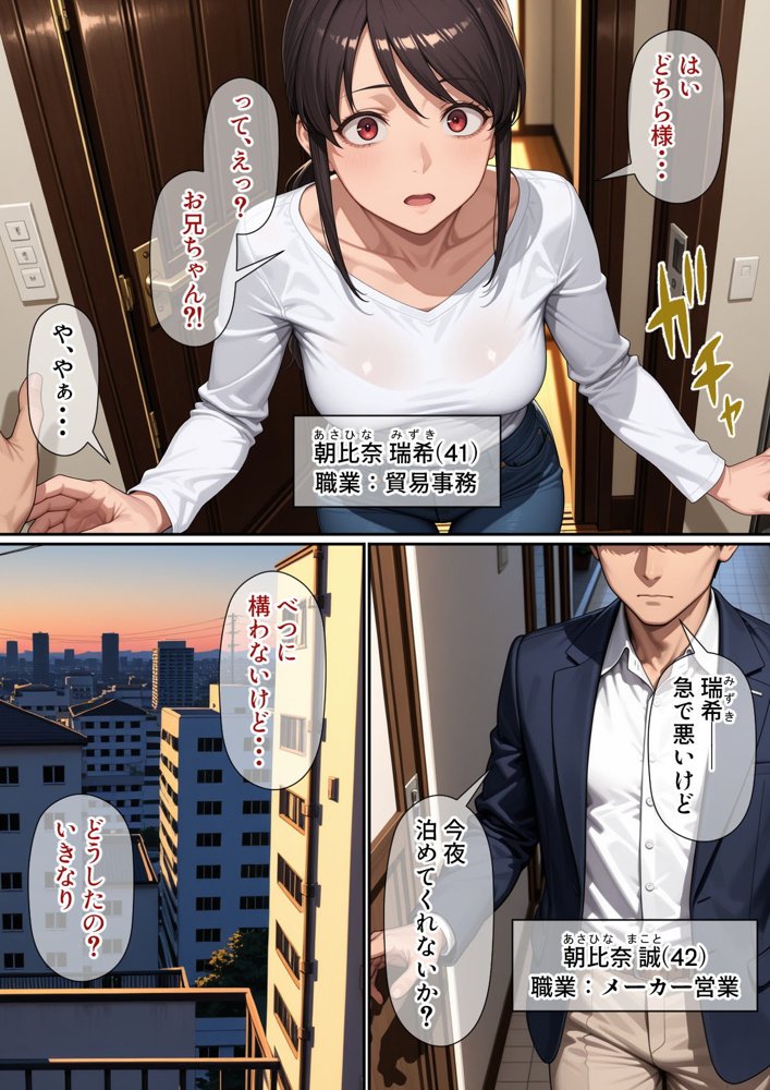 行き遅れ妹(41)とのセックスは本当に気持ちがいい 無料エロ漫画 raw