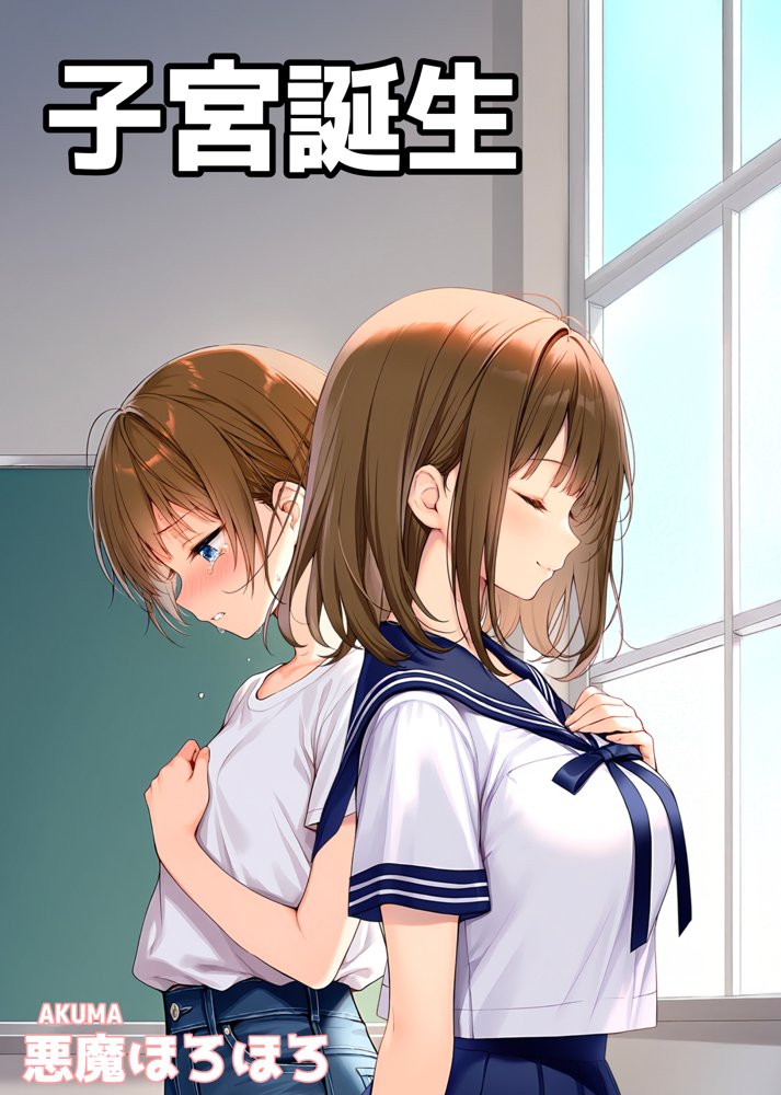 子宮誕生〜女の子になった体でセックスに溺れる学校生活〜 無料エロ漫画 raw
